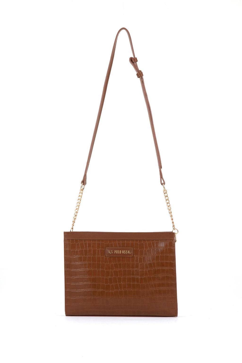 Женская светло-коричневая сумка через плечо Неожиданная скидка в корзине - U.s. polo assn фото 6