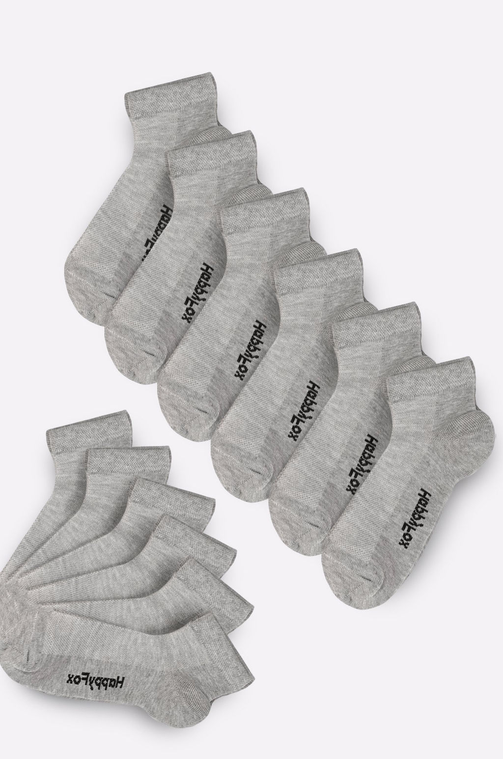 Набор носков 12 пар в сетку Happyfox