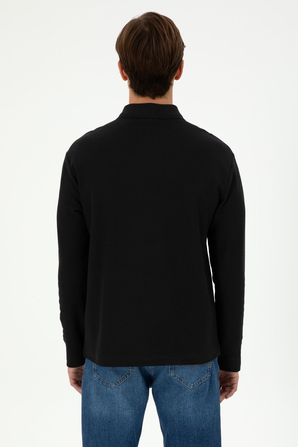 Мужской черный свитшот Неожиданная скидка в корзине - U.s. polo assn фото 5