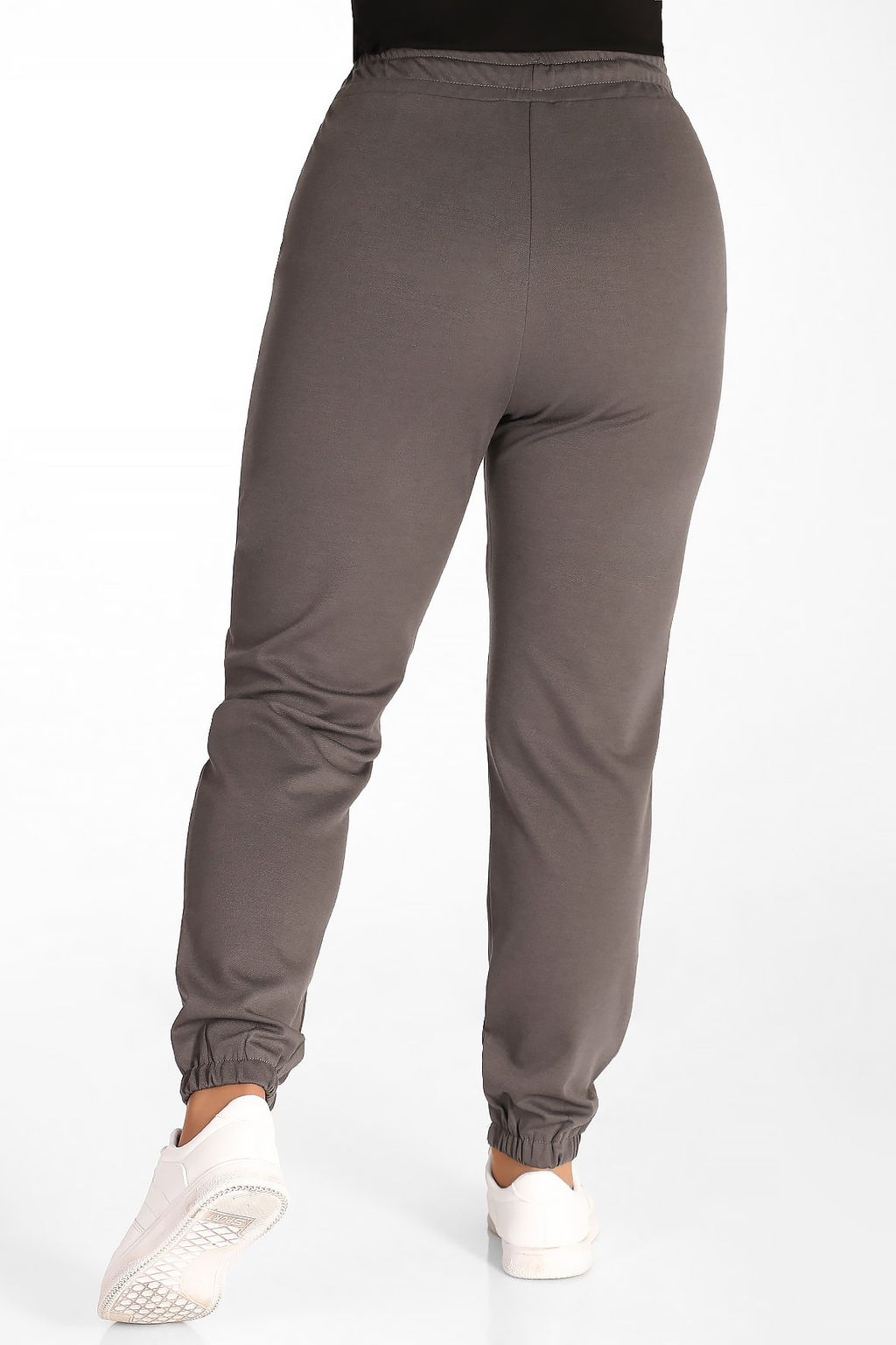 Штаны спортивные женские больших размеров - Almond фото 2