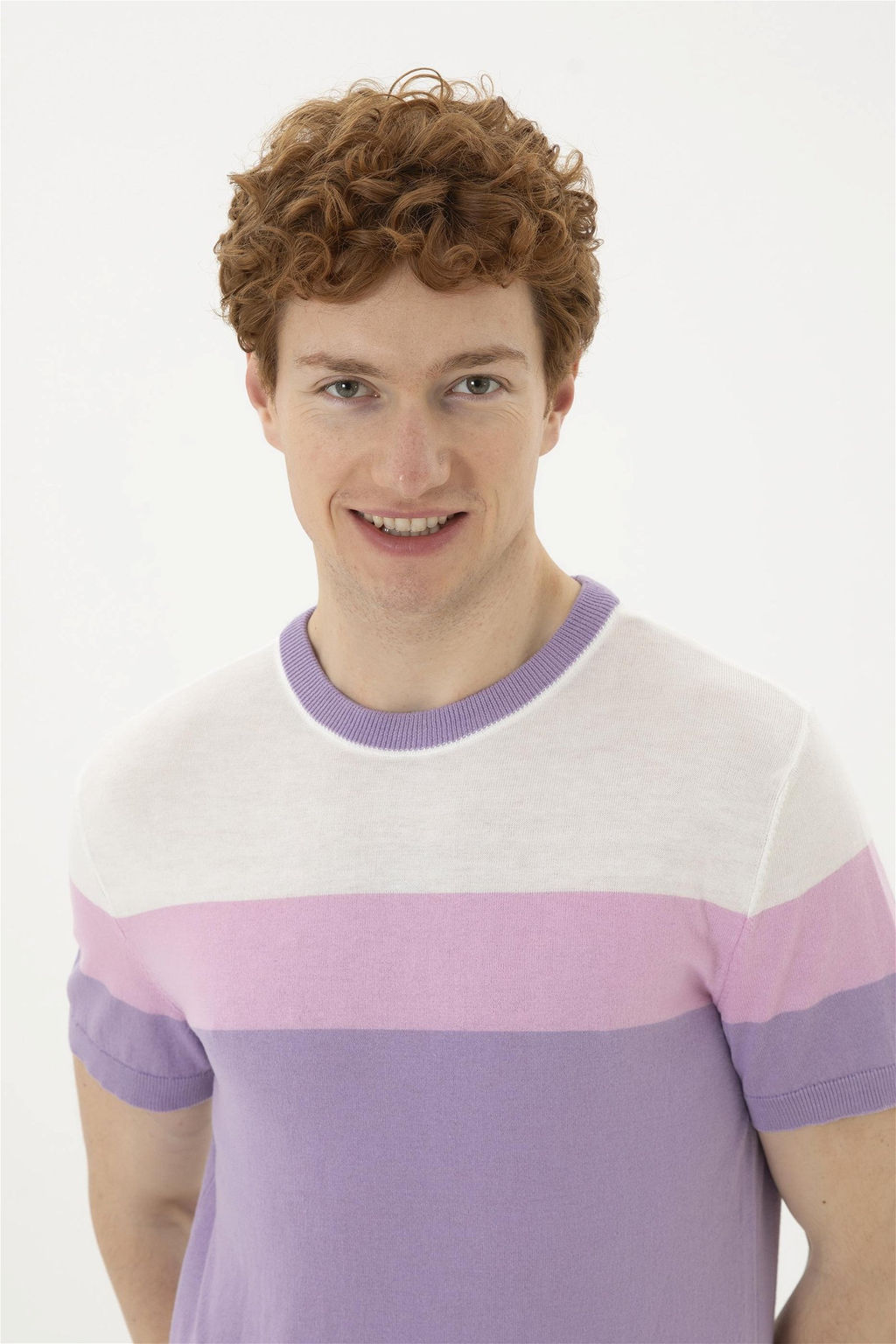 Мужской сиреневый свитер - U.s. polo assn фото 2