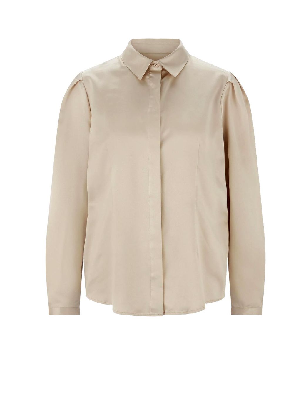 Блузка, песочная - Linea tesini фото 2