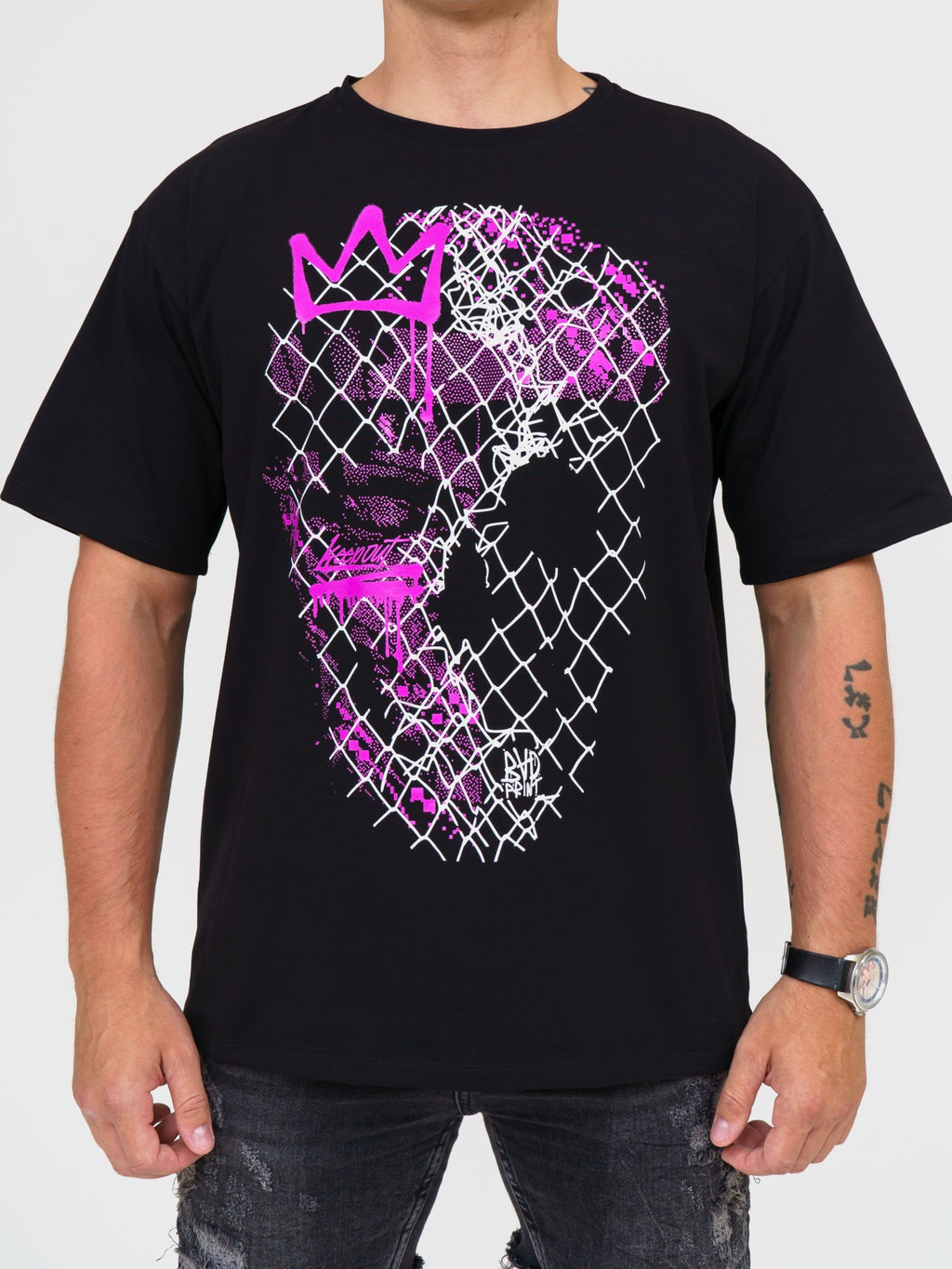 М44 Футболка "Корона/фиолетовый"