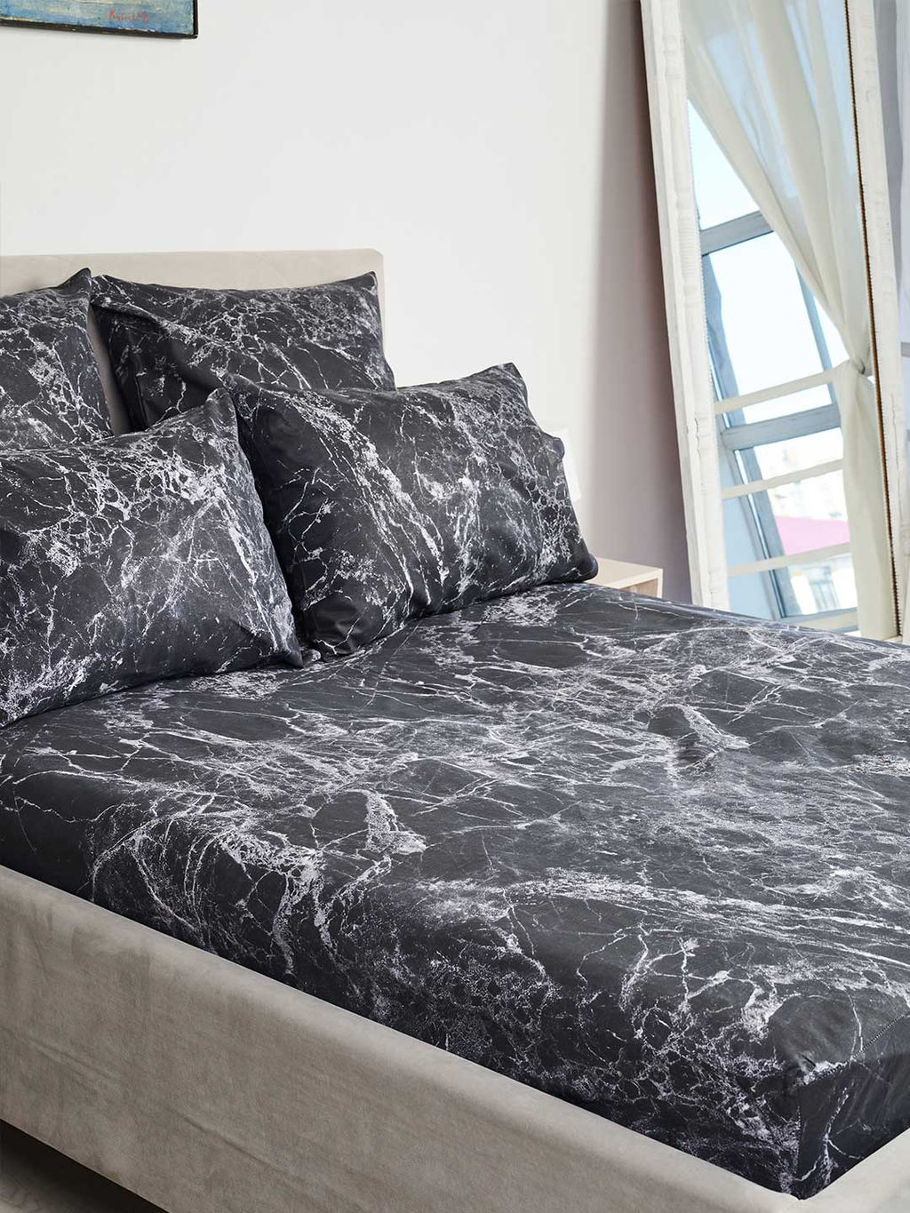 Простыня бязь на резинке - Петра 120х200х25