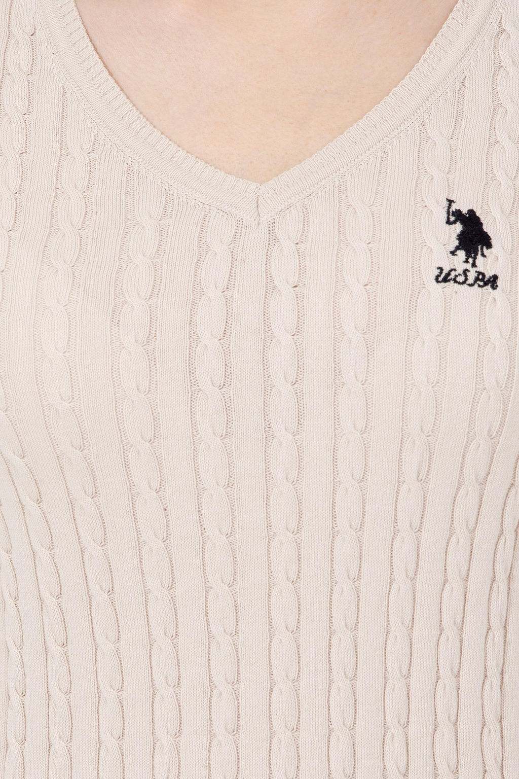 Kad_n Krem Basic Kazak