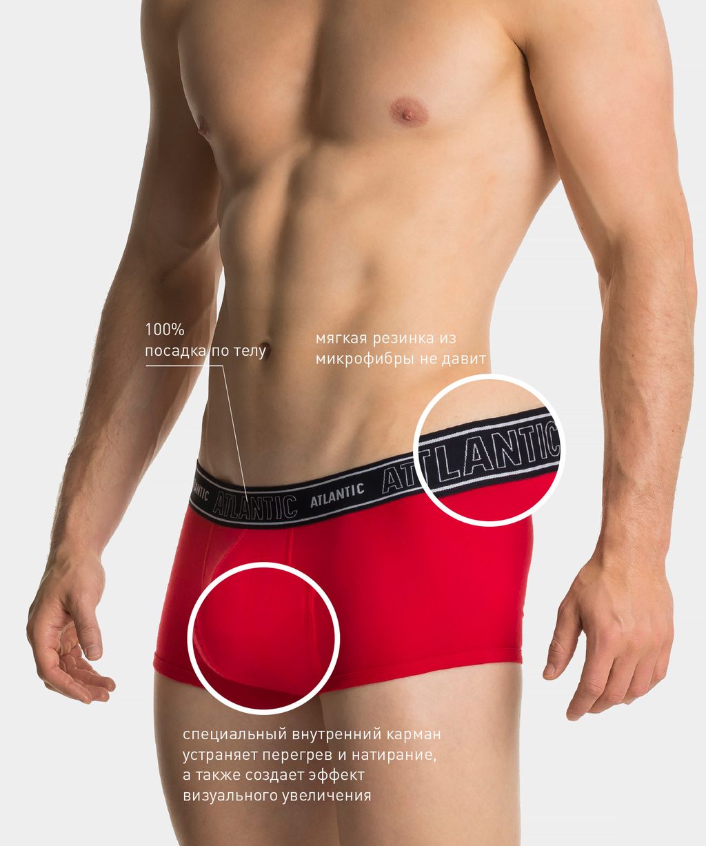 MH-1191 Трусы мини шорты Magic Pocket - Atlantic фото 4