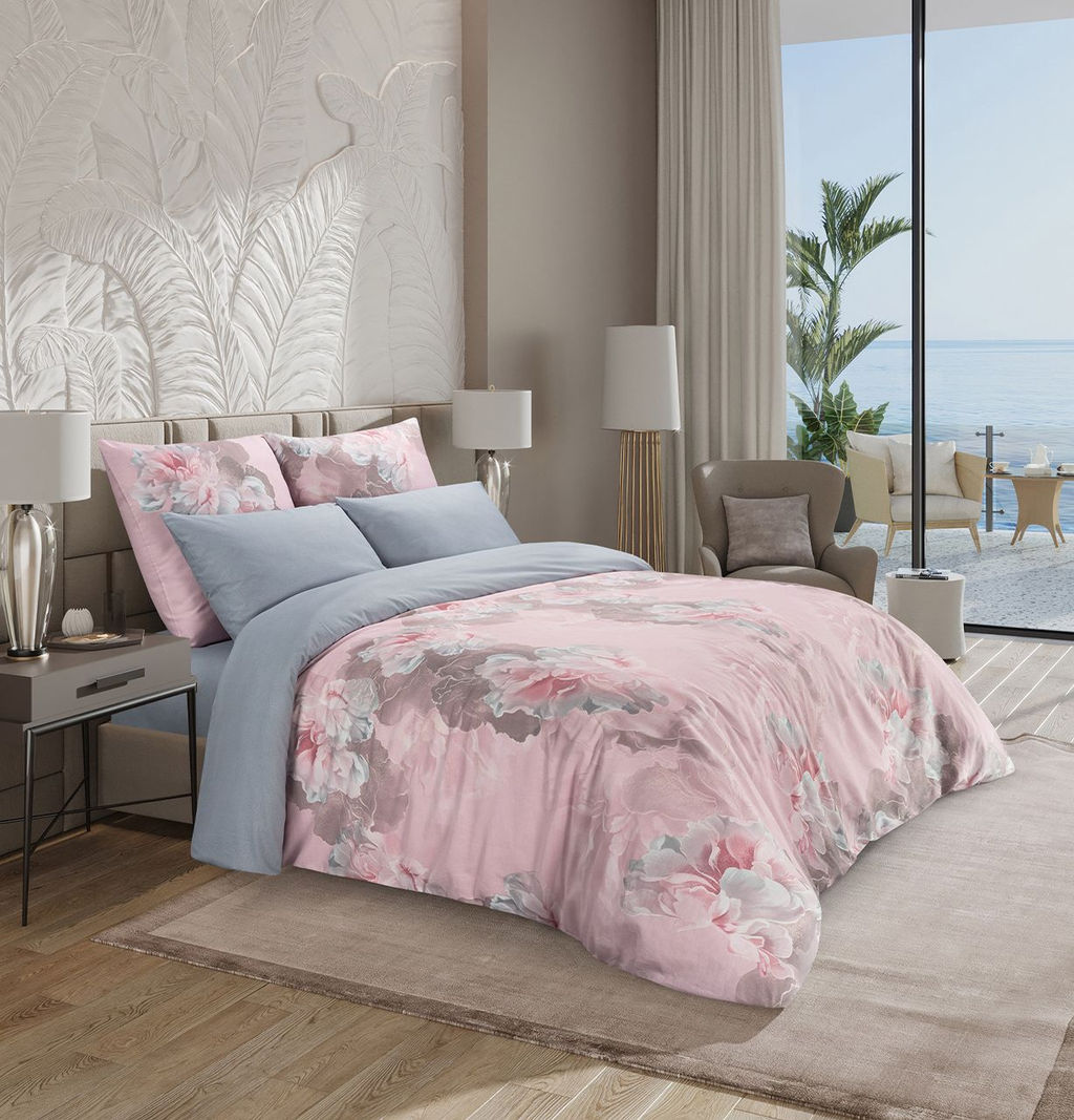 Постельное белье Берта 1,5сп + 2 наволочки - Ecotex фото 6