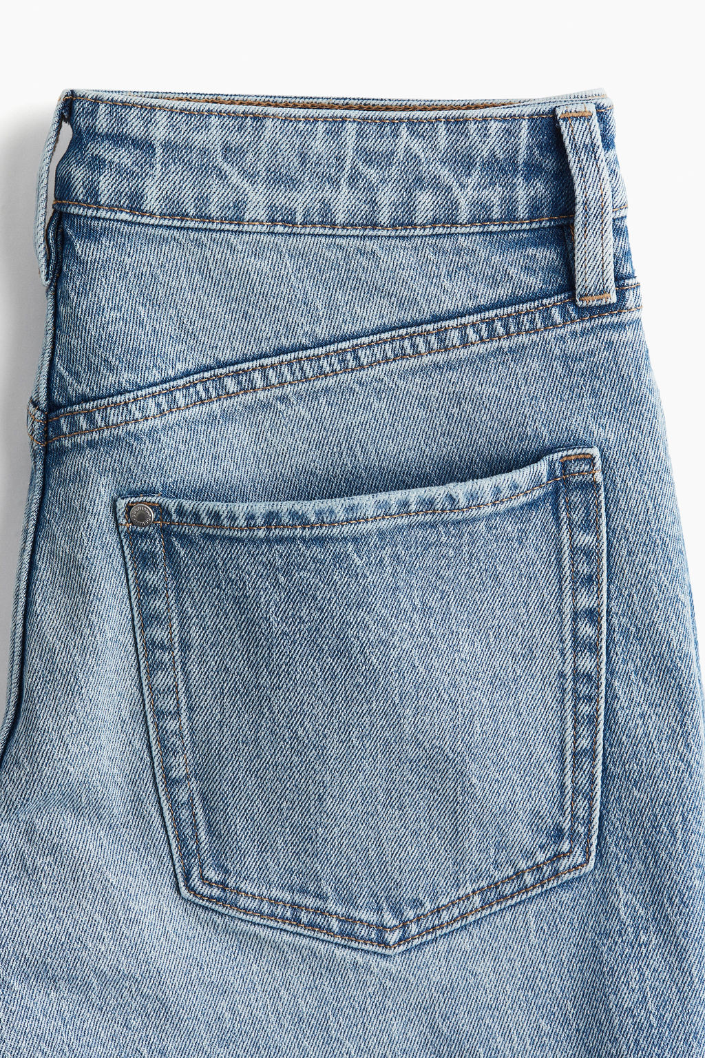 Slim Straight High Ankle Jeans - H&m фото 6