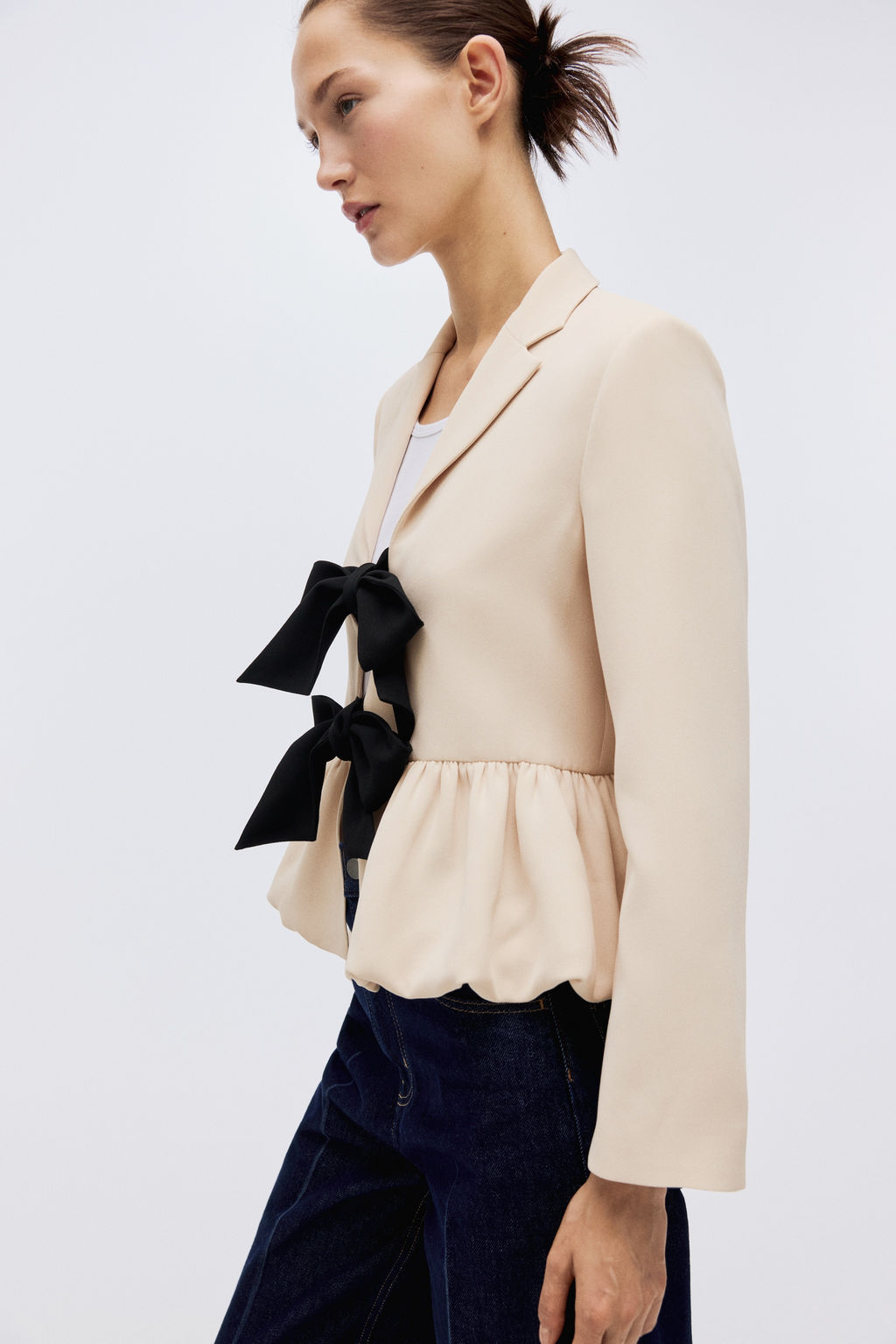 Blazer con bajo globo - H&m фото 7