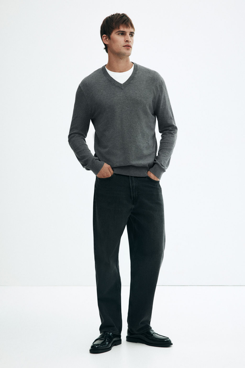 Jersey en punto fino Regular Fit - H&m фото 6