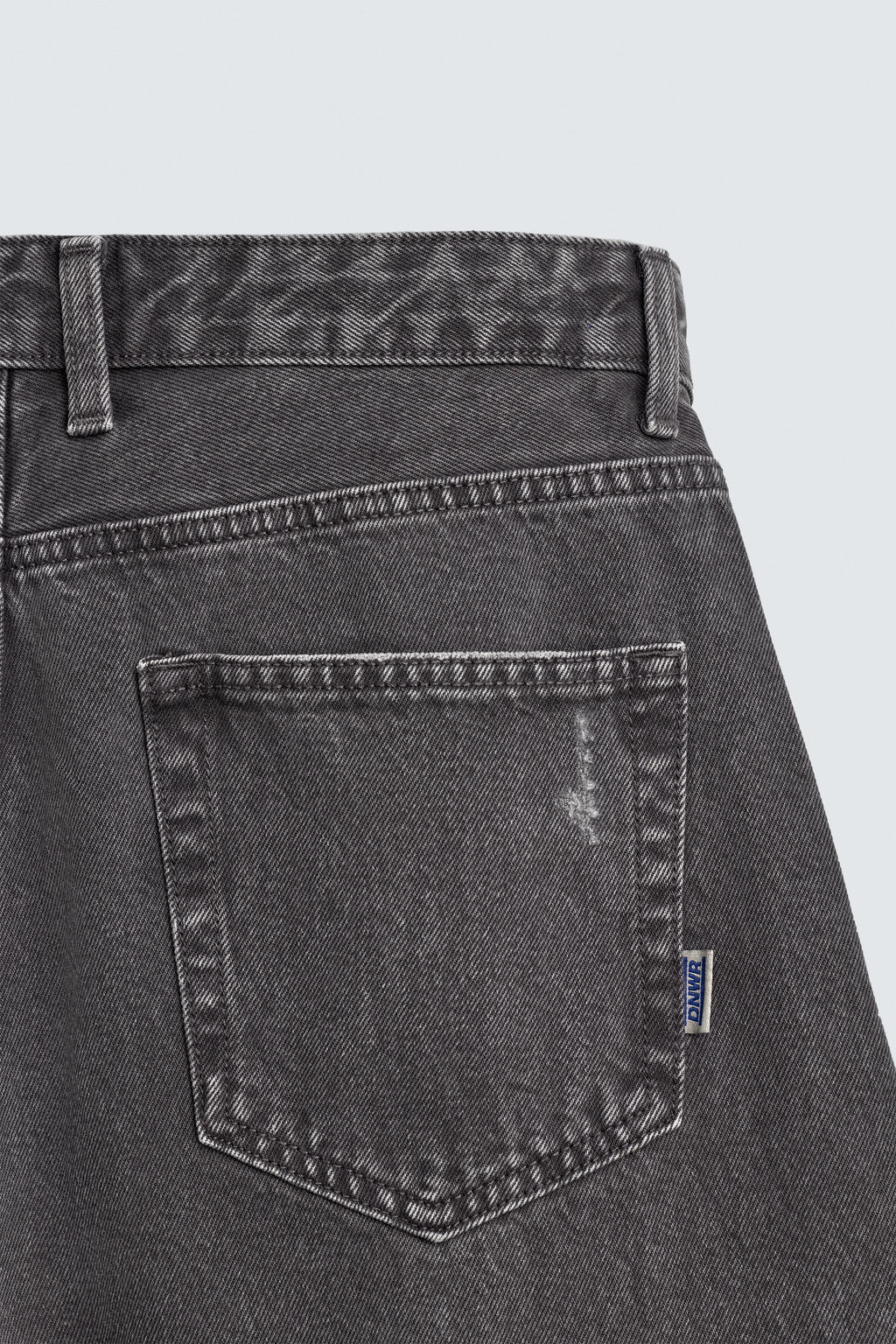PANTAL?N BARREL FIT LAVADO / Gris oscuro - Zara фото 10