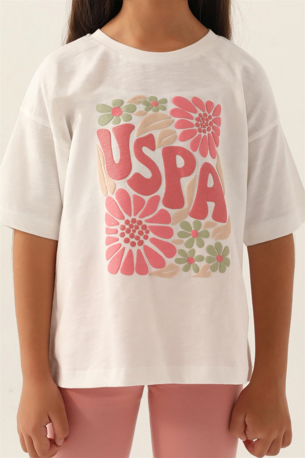 Кремовый пижамный комплект для девочки - U.s. polo assn фото 5