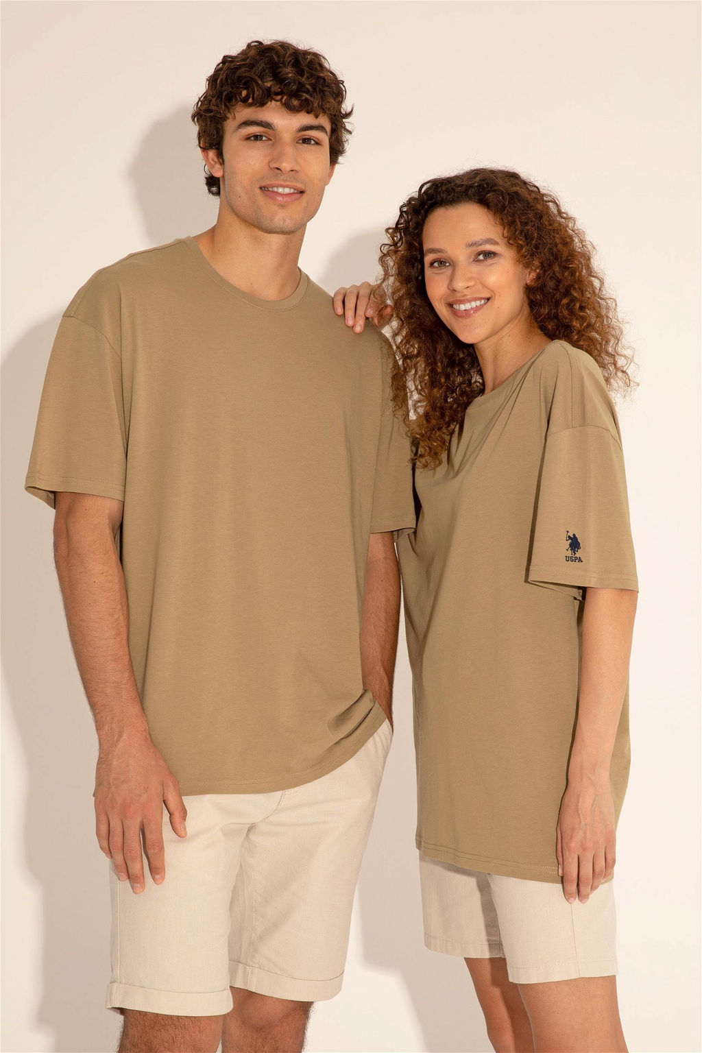 Мужская футболка цвета хаки - U.s. polo assn фото 8