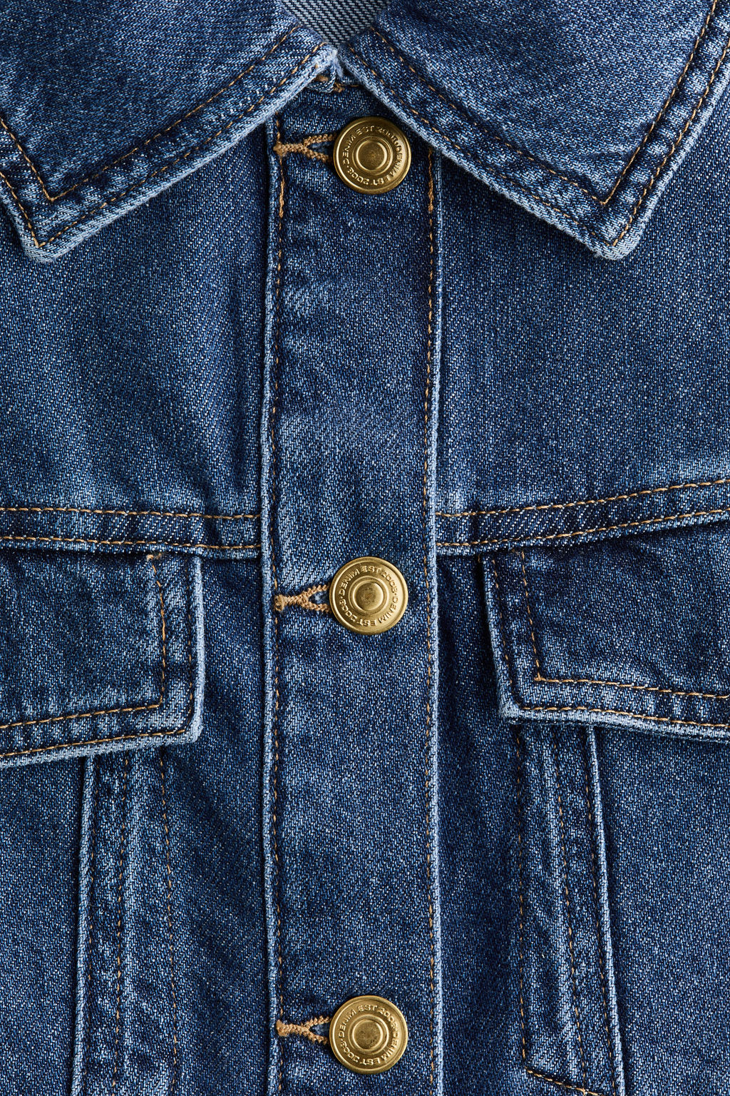 Cazadora denim con peplum - H&m фото 6
