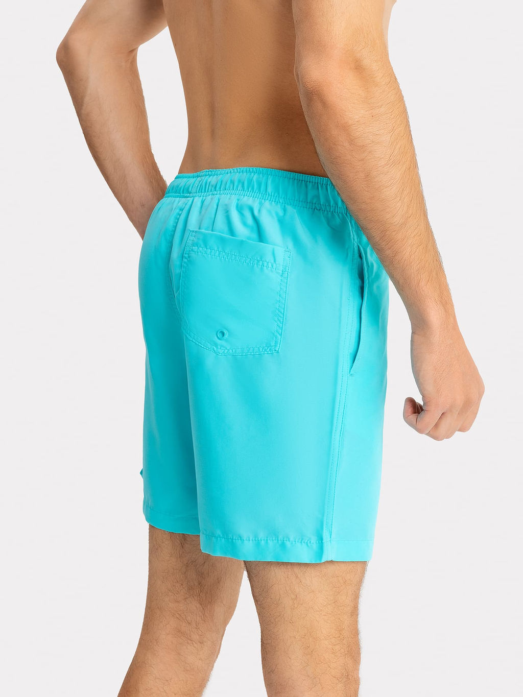 Шорты мужские спортивные для купания в голубом цвете - Mark formelle фото 3