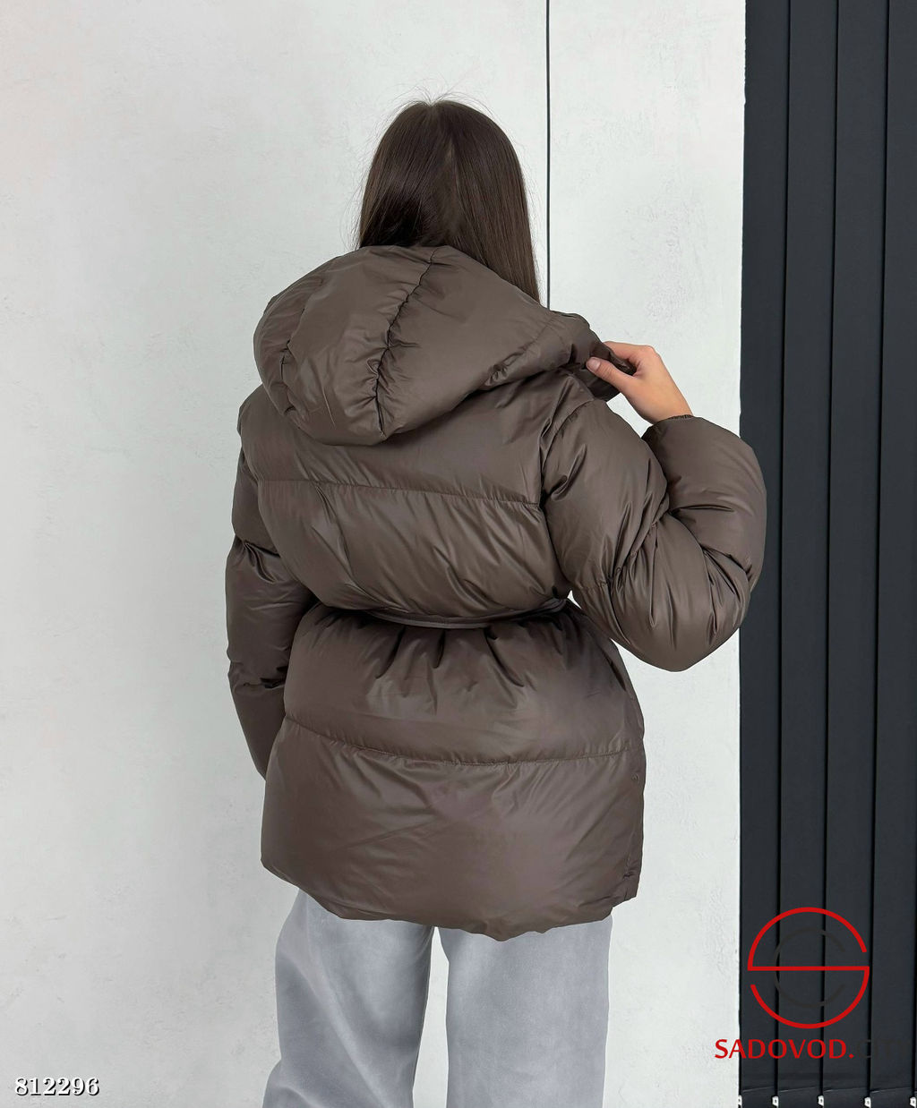 Куртка женская для зимы с капюшоном - Bruno фото 5