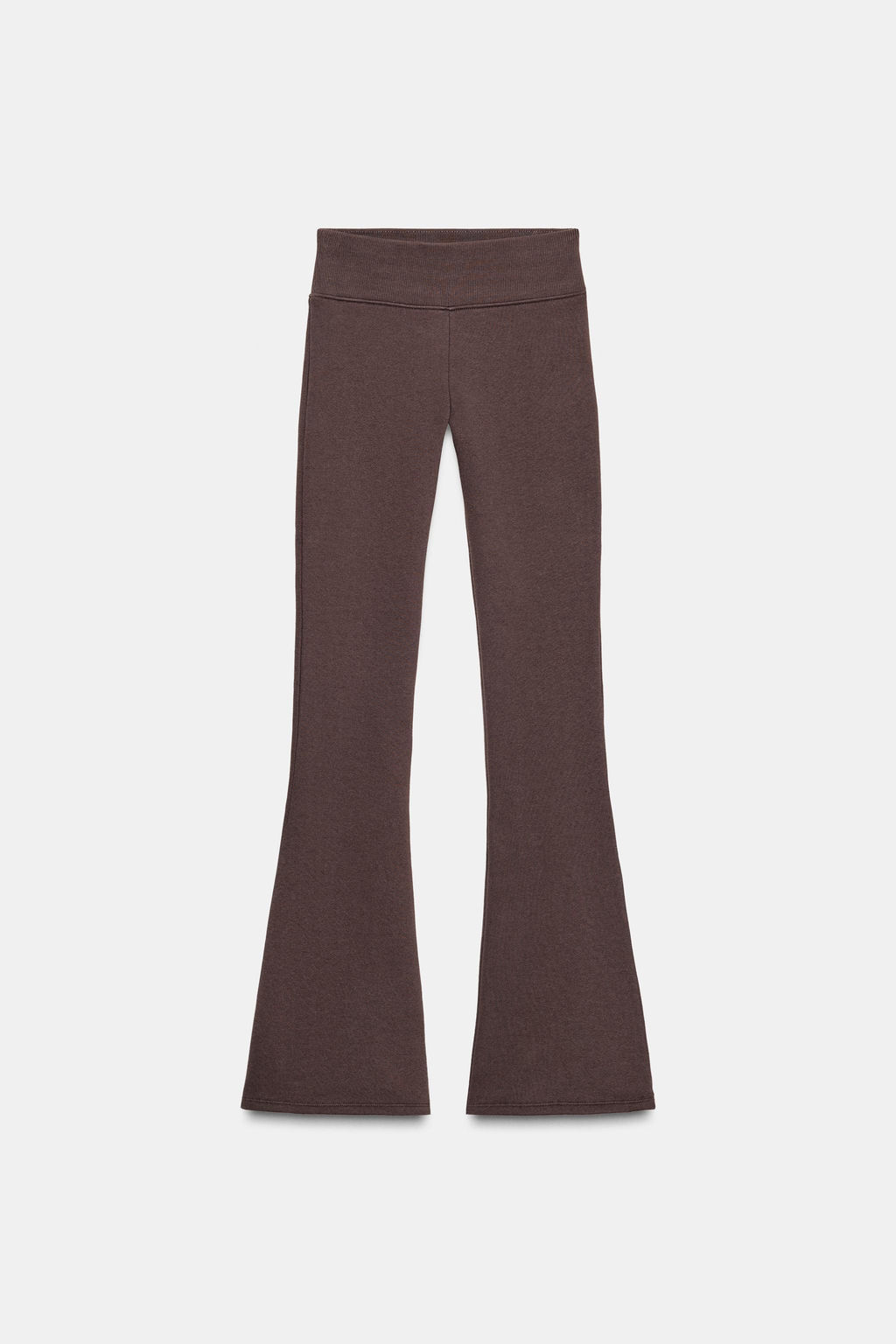FLARE FLEECE TROUSERS - Zara фото 7