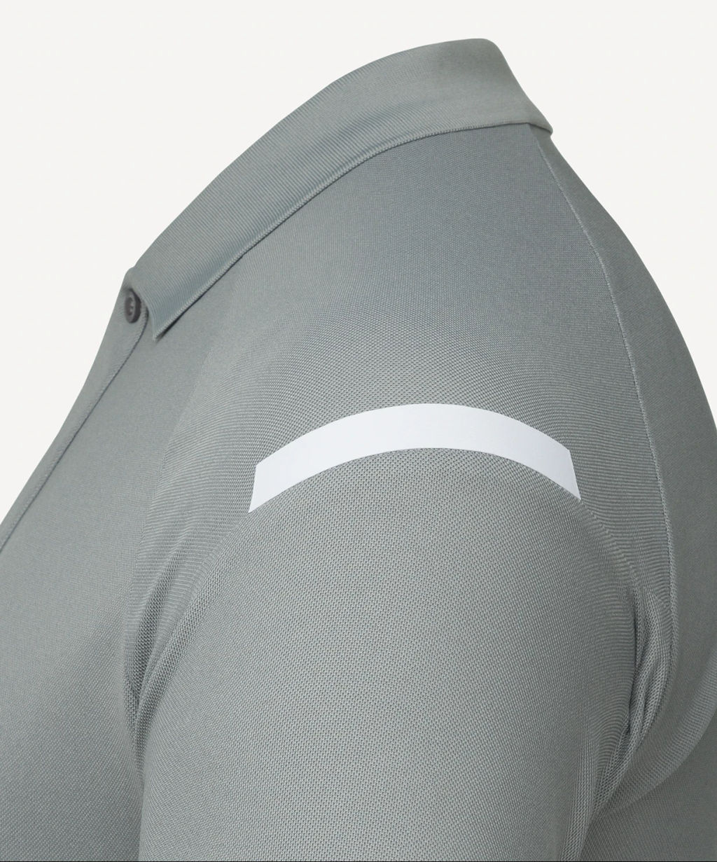 Поло JOGEL CAMP 2 Poly Polo, серый  фото 4