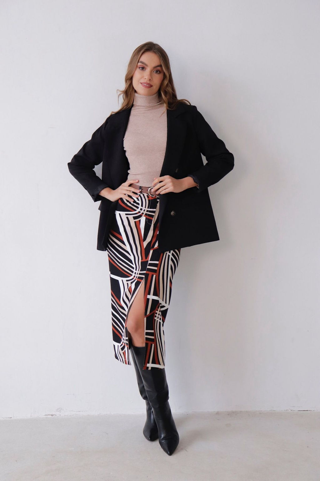 11590 Юбка миди-макси с принтом - Martichelli фото 3