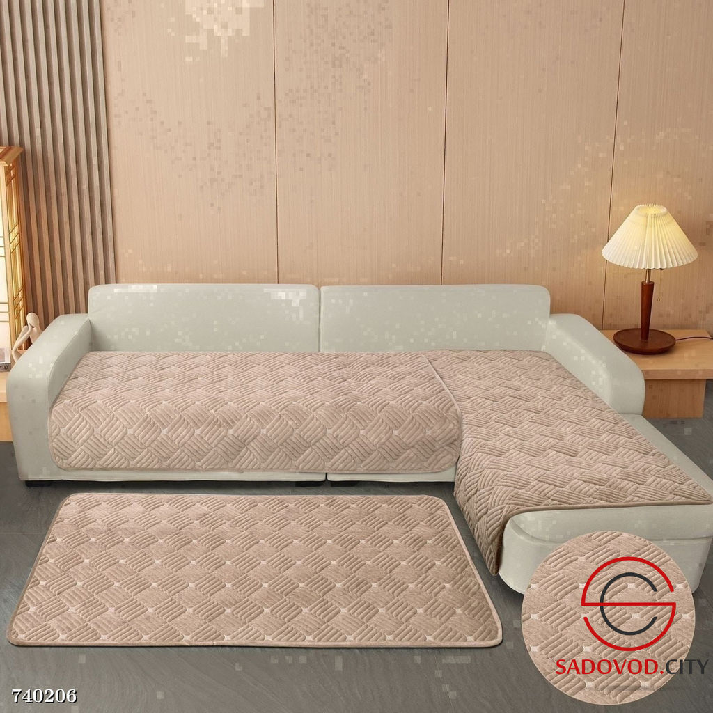 Накидки на диван набор