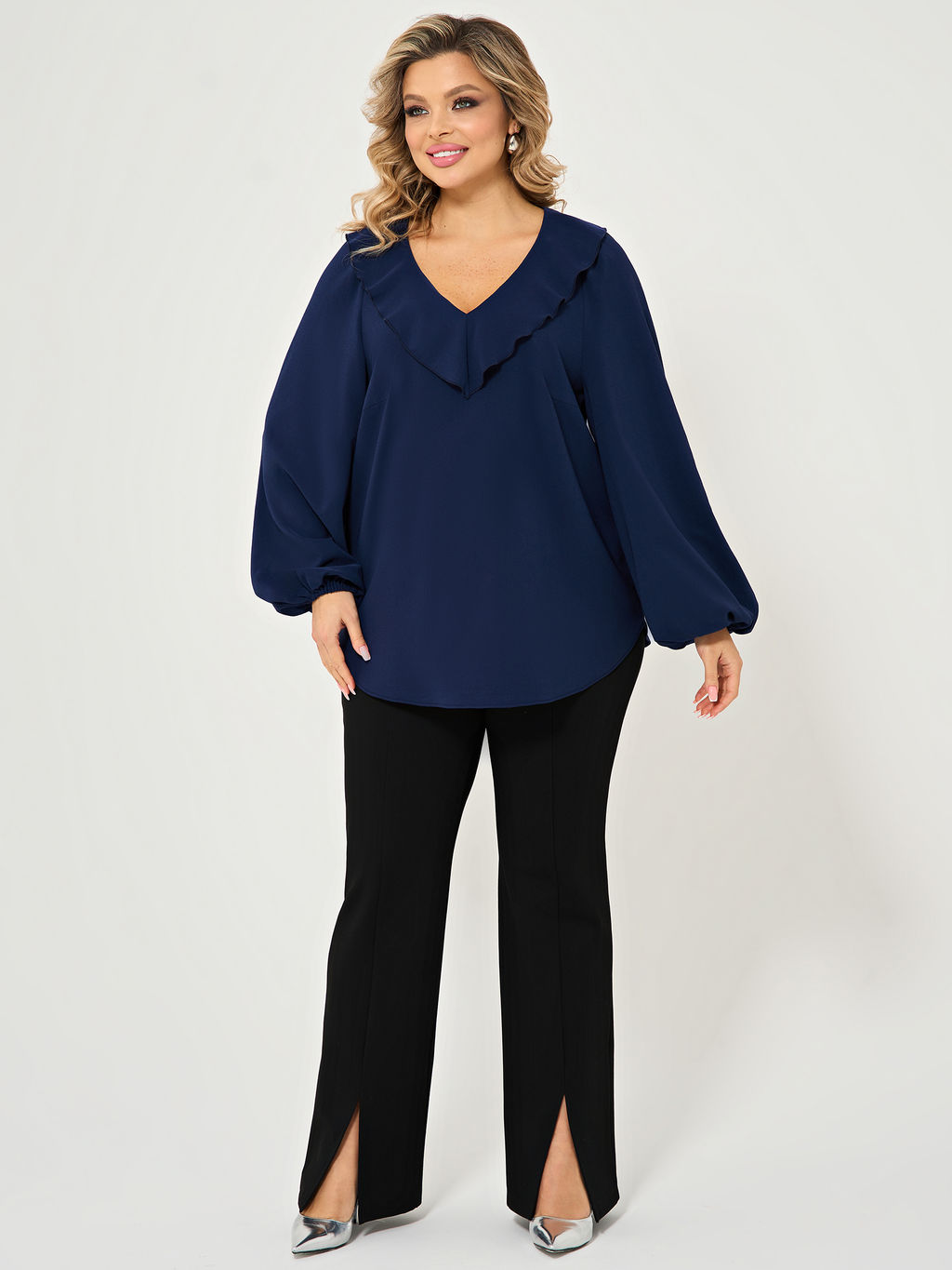 Блузка 0059-26 алый - Dora фото 151