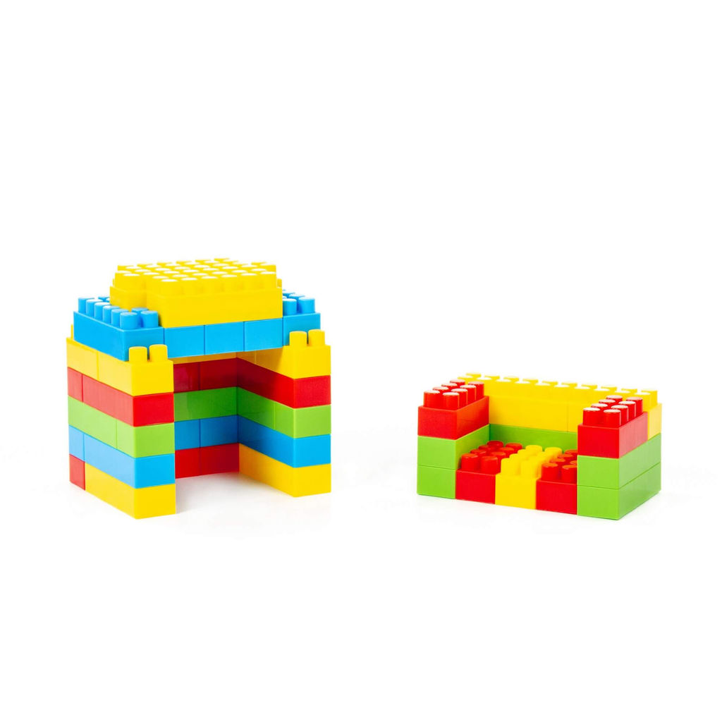 Конструктор (Большой, 96 элементов) (в мешке) - Полесье фото 5