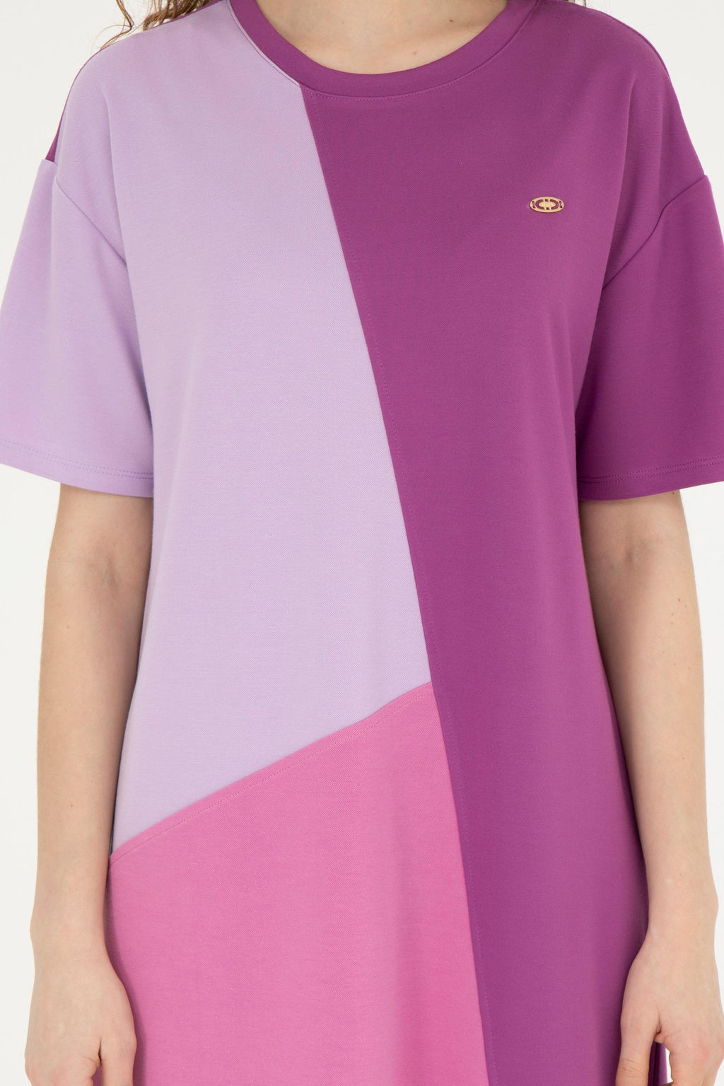 Женское фиолетовое трикотажное платье - U.s. polo assn фото 13