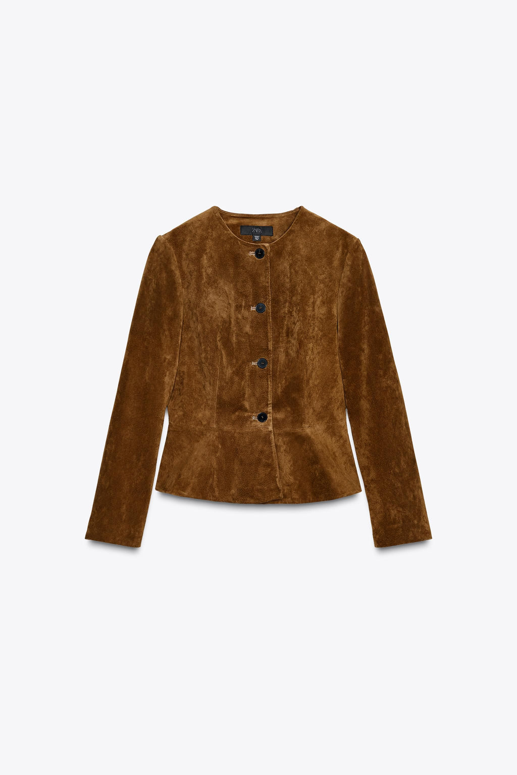 100% LEATHER JACKET - Zara фото 7