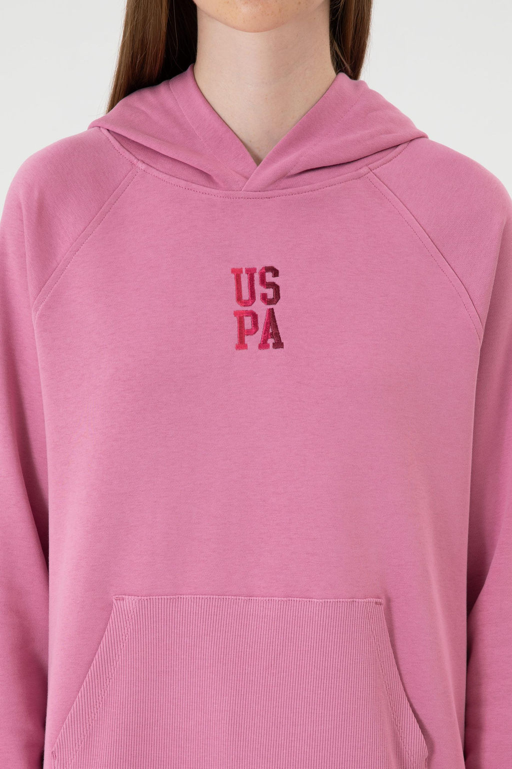 Kad_n Pembe Sweatshirt Sepette S_rpriz _ndirim - U.s. polo assn фото 6