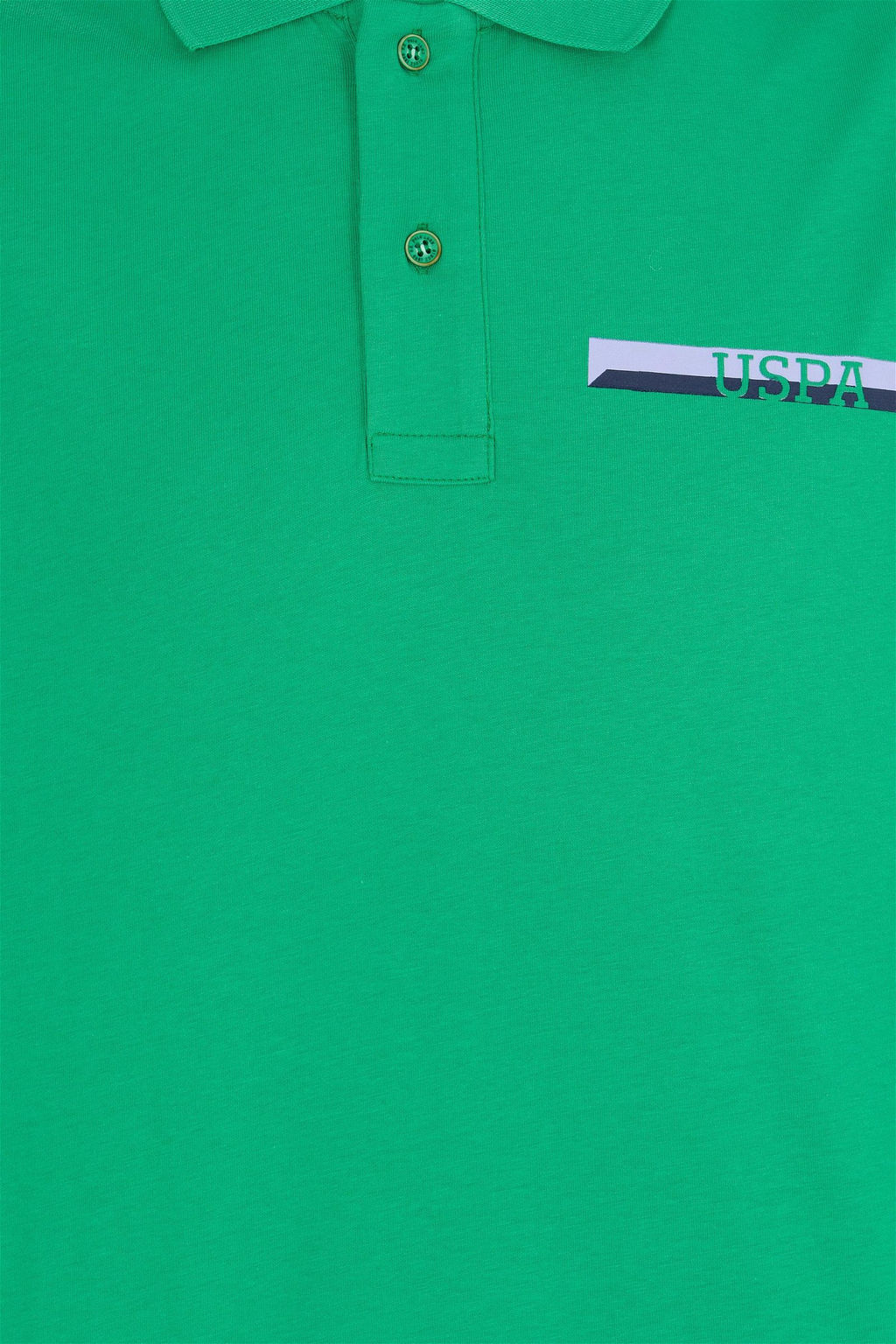 U. S. Polo Assn Мужская зеленая футболка-поло оверсайз - U.s. polo assn фото 12