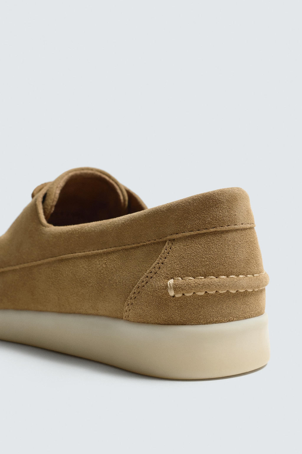 ZAPATO N?UTICO PIEL / Beige - Zara фото 3