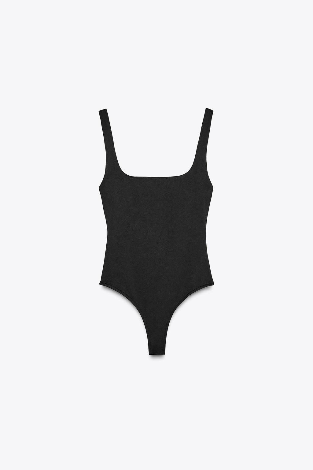 POLYAMIDE STRAPPY BODYSUIT - Zara фото 18