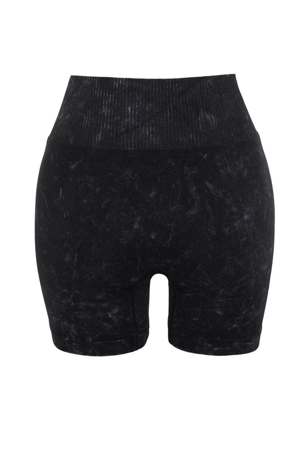 TRENDYOLMILLA Siyah Seamless/Dikissiz Y?kamal? Orme Spor Sort/K?sa Tayt THMSS23TY00034  фото 11