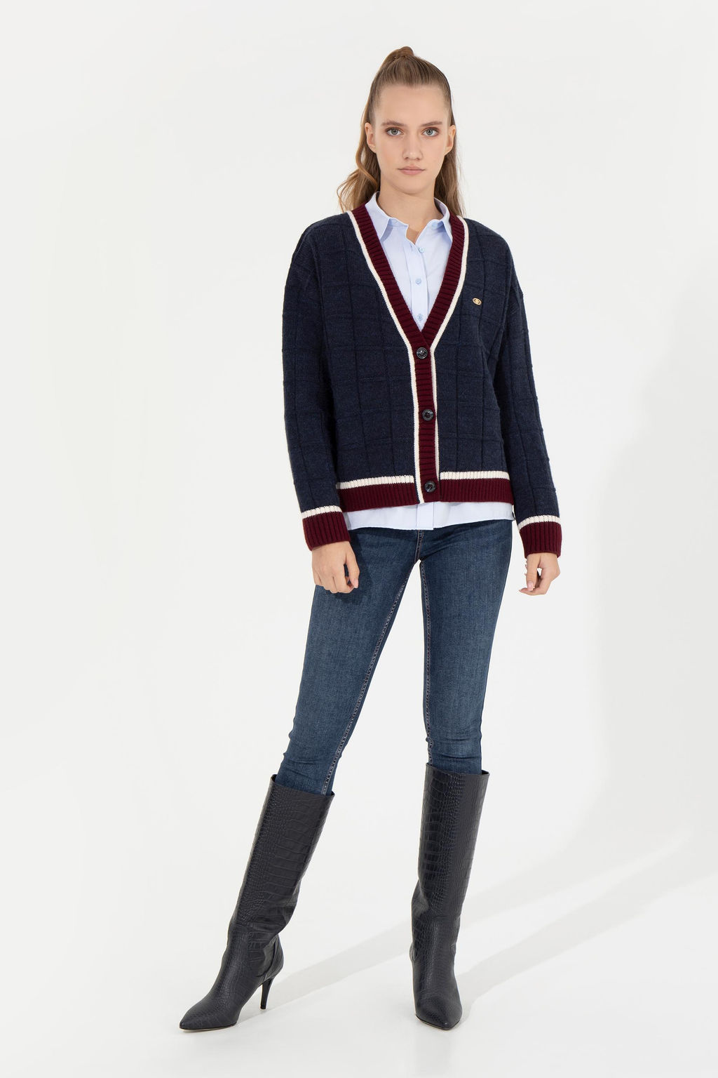 Kad_n Lacivert Triko H_rka - U.s. polo assn фото 3