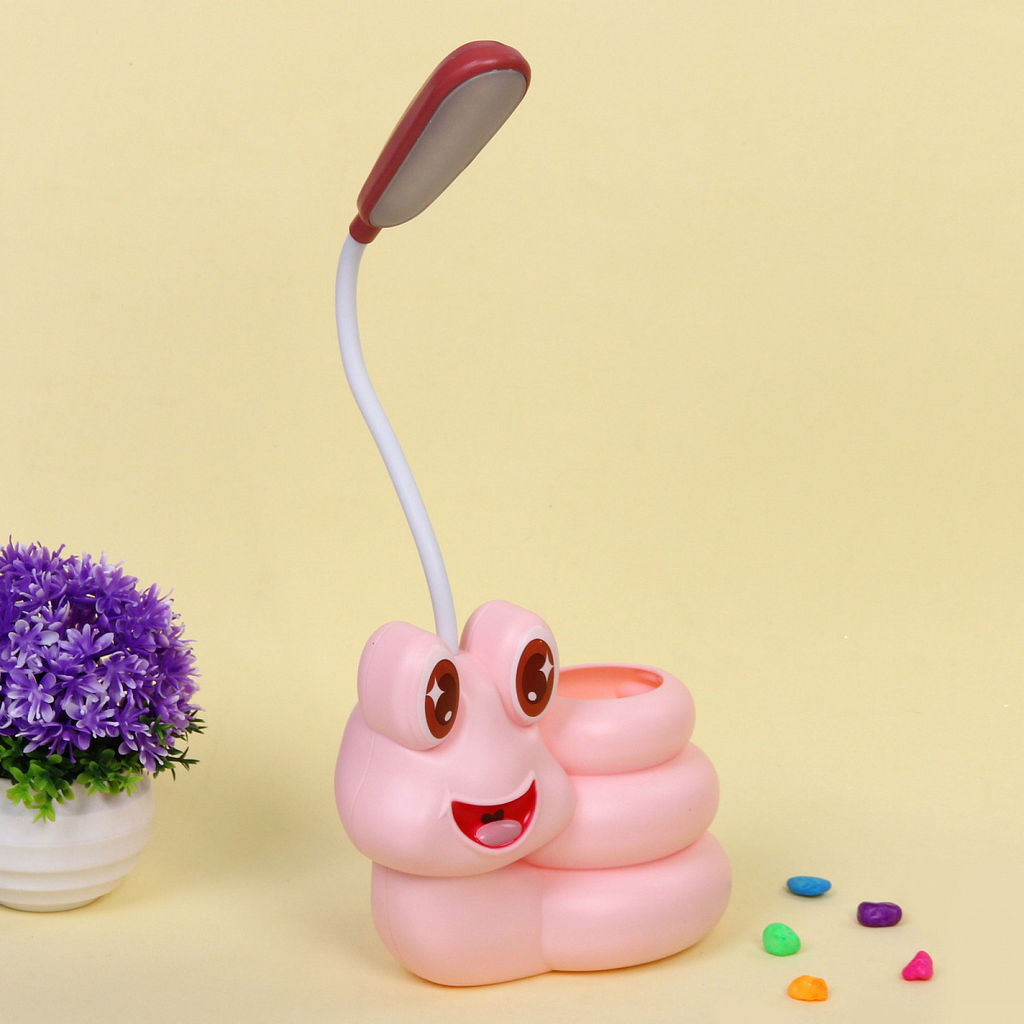 Цена за 2 шт. Настольная лампа "Sweet - Улиточка" 30*12*7 см LED с подстаканником, USB 0.6-3W, Розовый