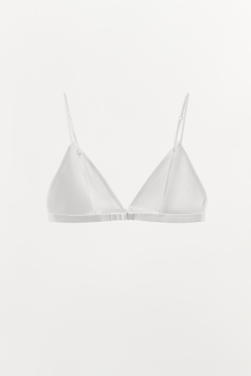 MODAL TRIANGLE BRALETTE - Zara фото 5