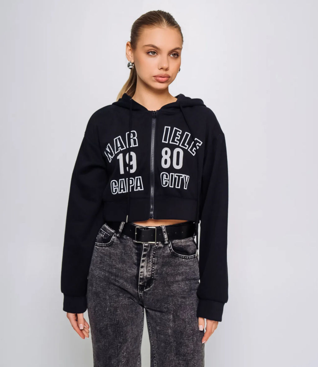 Толстовка #КТ935 (2), чёрный