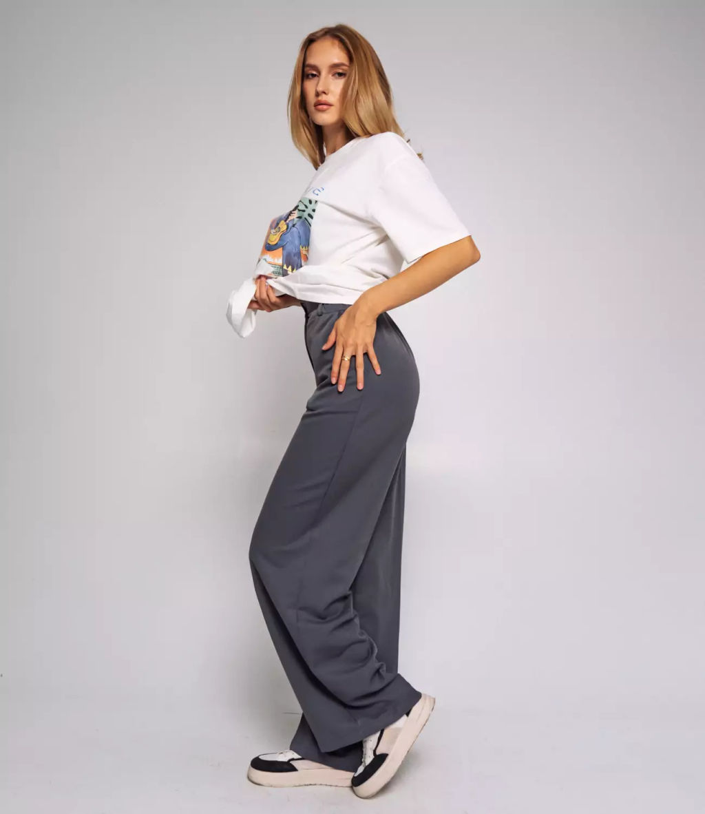 Брюки #БШ2747, серый