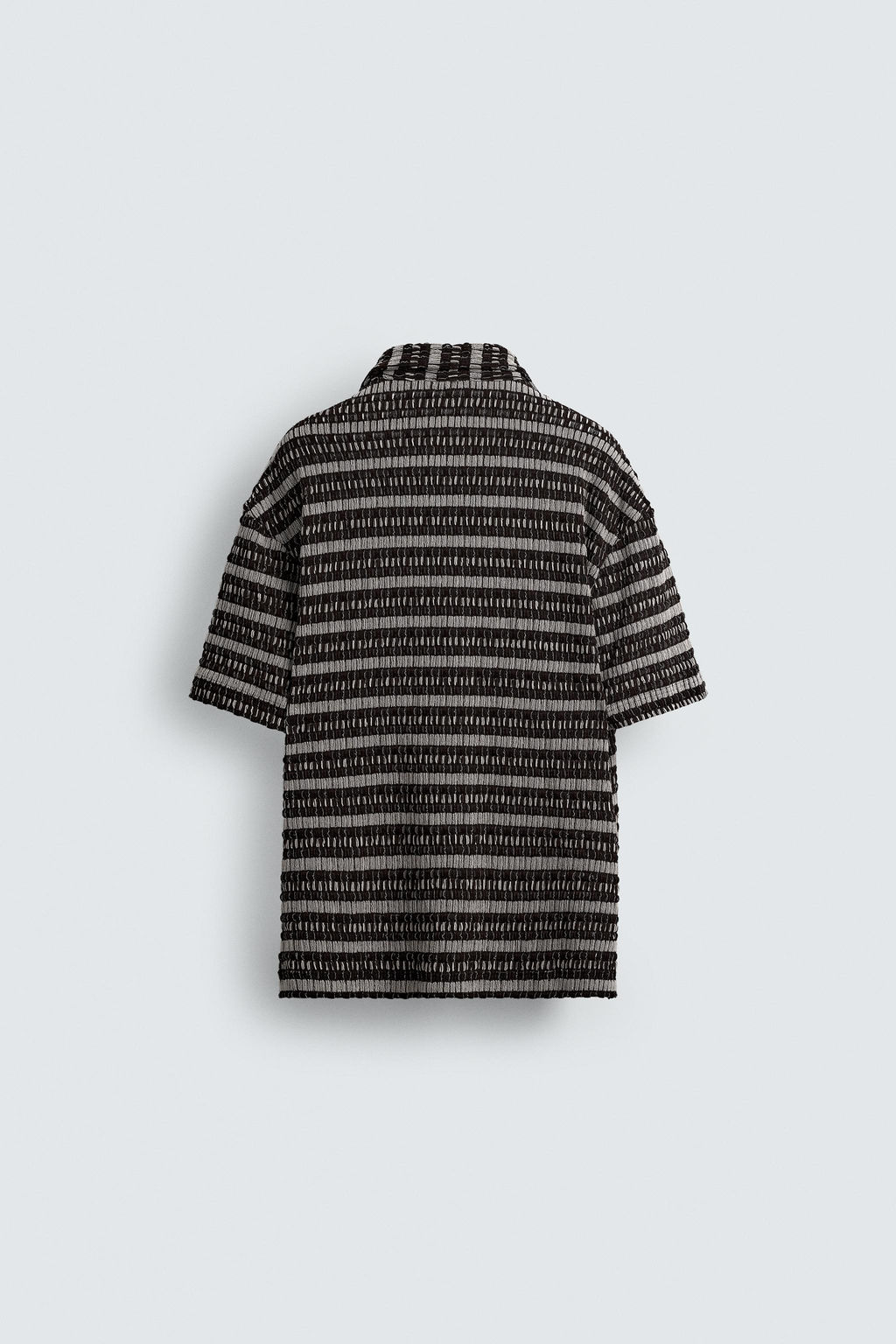 JACQUARD KNIT POLO SHIRT - Zara фото 6