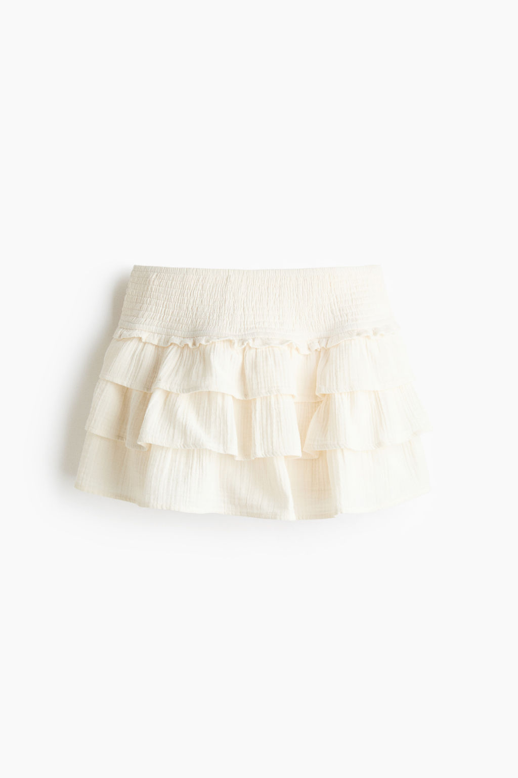 Minifalda pantal?n de viscosa con volantes - H&m фото 4
