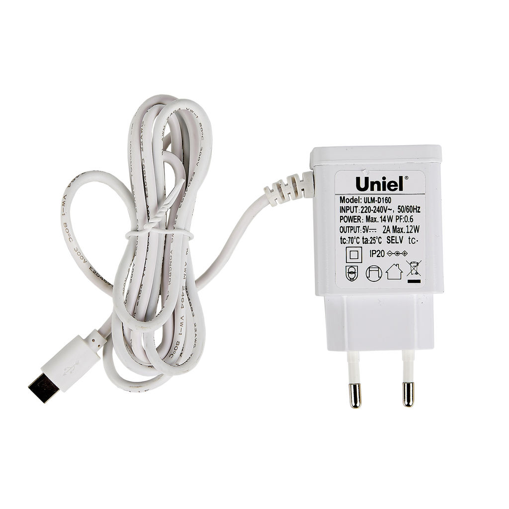 ULM-D160 12W/3000-6000K/DIM BLUE Светильник настольный светодиодный Заяц, с подставкой под канцелярские принадлежности. Сенсорный выключатель. Диммер. Синий. TM Uniel - Volpe фото 13
