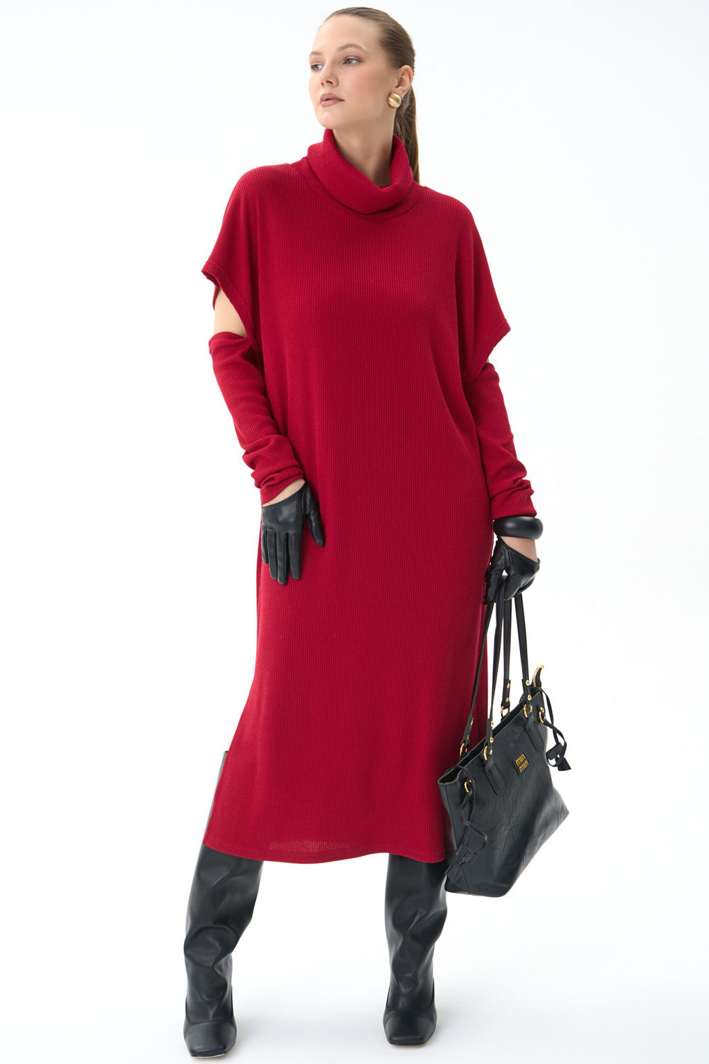 Платье Ирма (красный) - Эльза фото 23