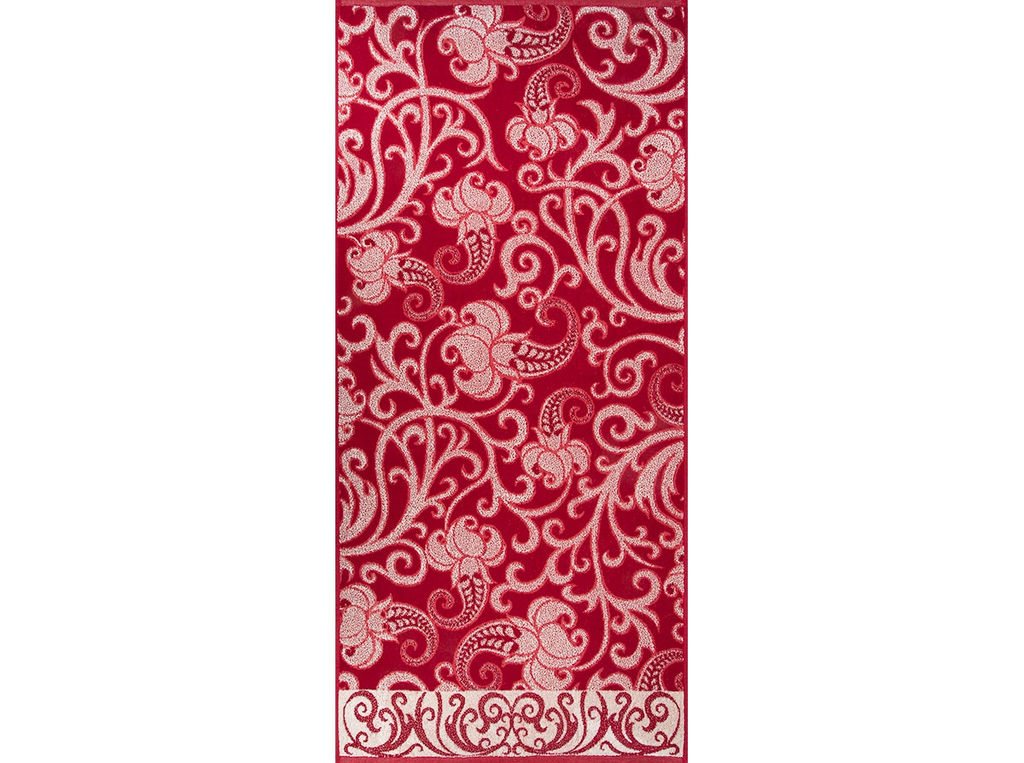 Полотенце махровое 6с102.411ж1 Шахеризада (бордо) 67х150см