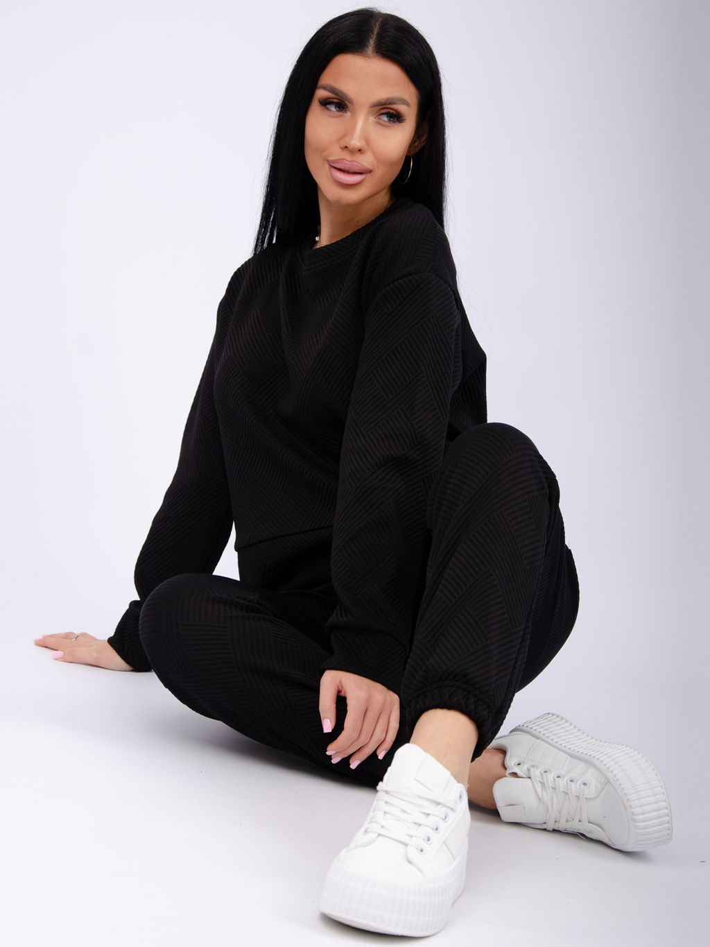 Костюм Богема 3, жаккард - Малина фото 51