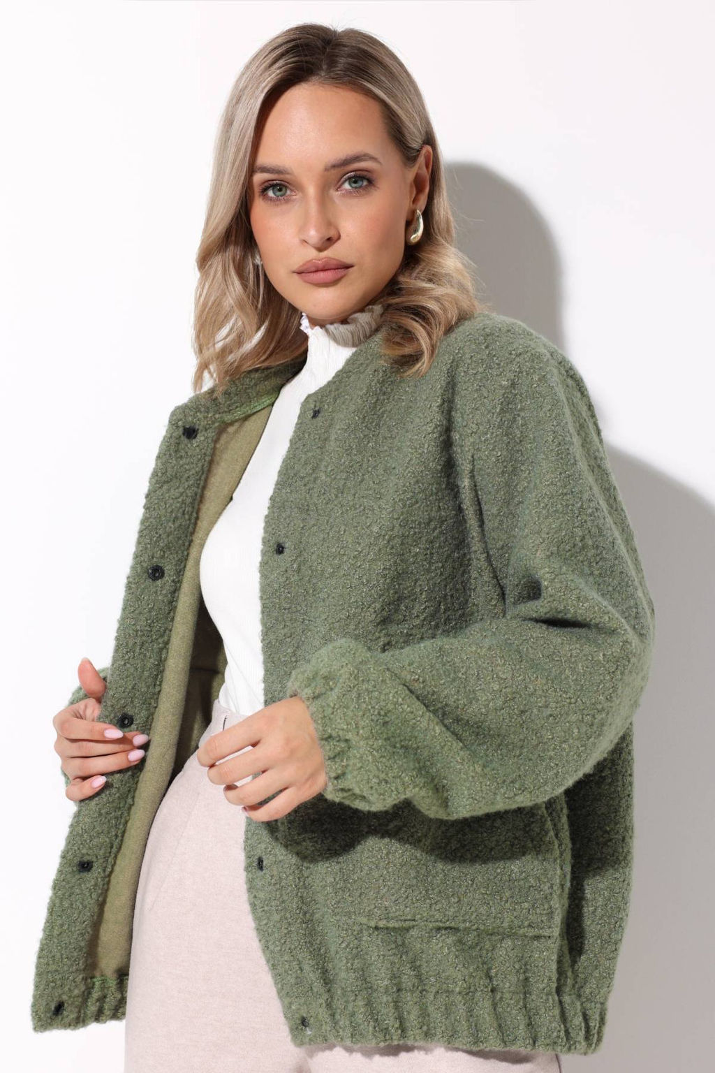 Жакет женский 4311/01/Оливковый - Rise фото 6