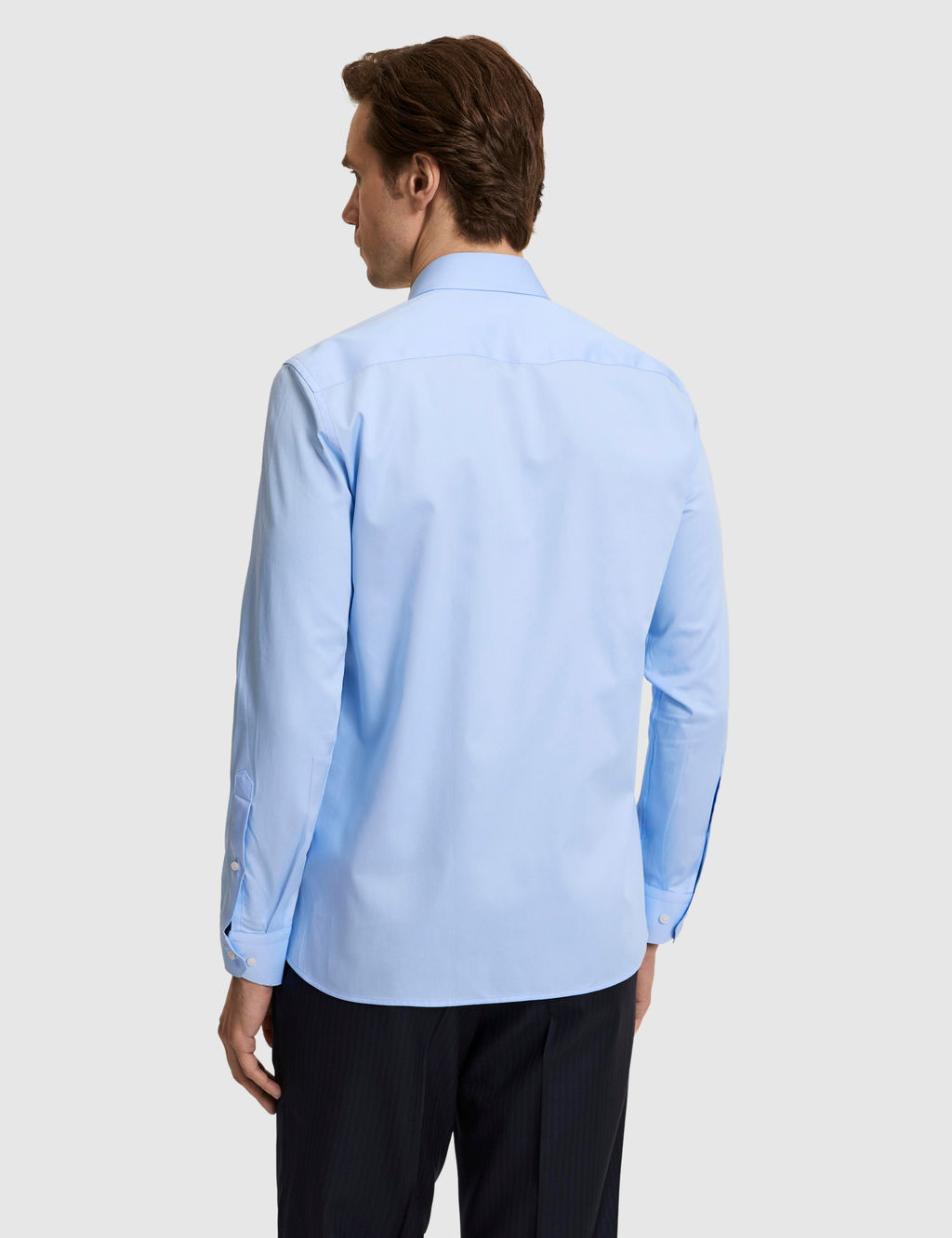Mavi Slim Fit Klasik Yaka Basic G_mlek