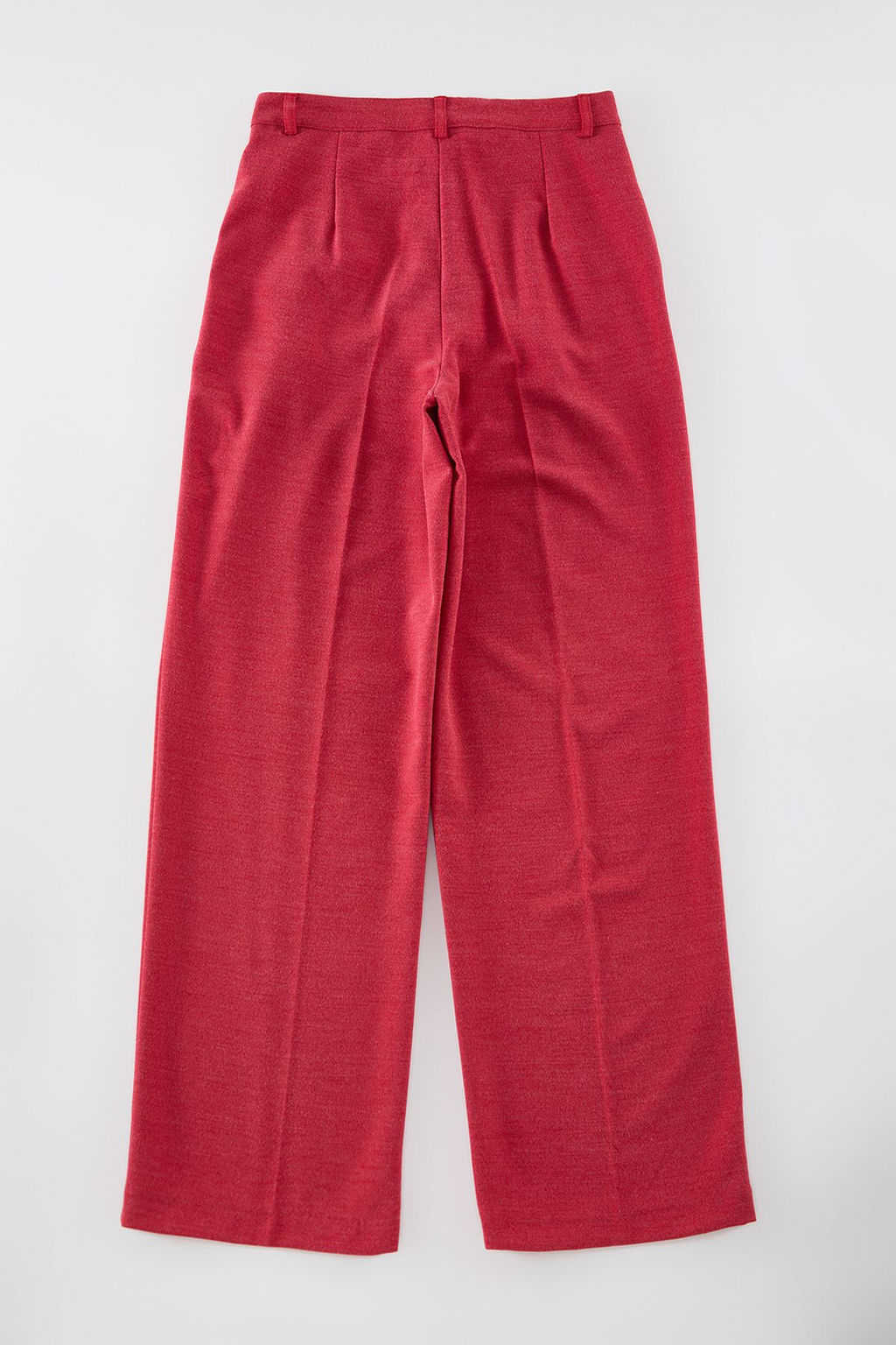 Limited Edition Kiremit Straight/Duz Kesim Pilili Kumas Dokuma Pantolon TWOAW23PL00401