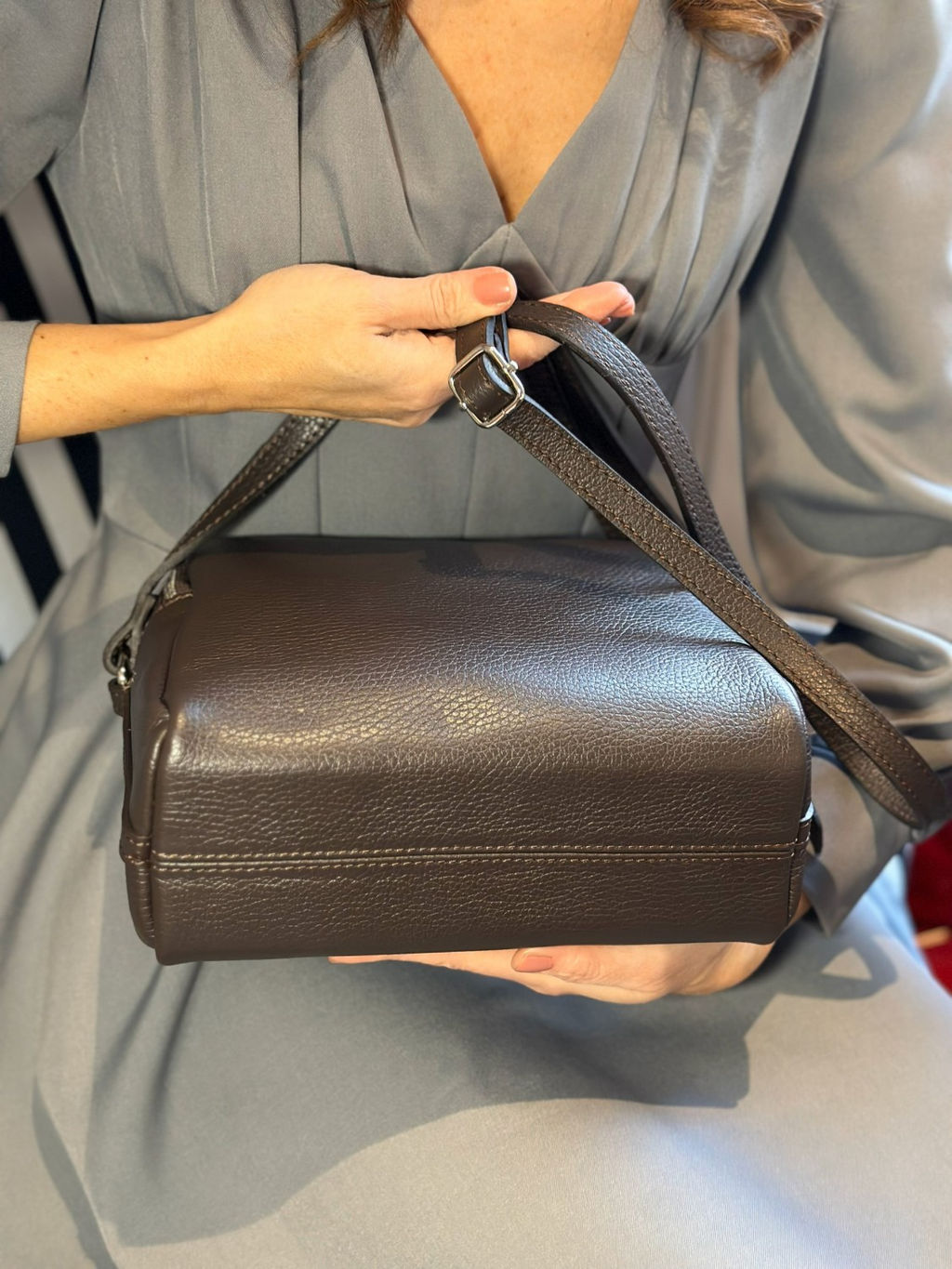 Сумка женская из телячьей кожи