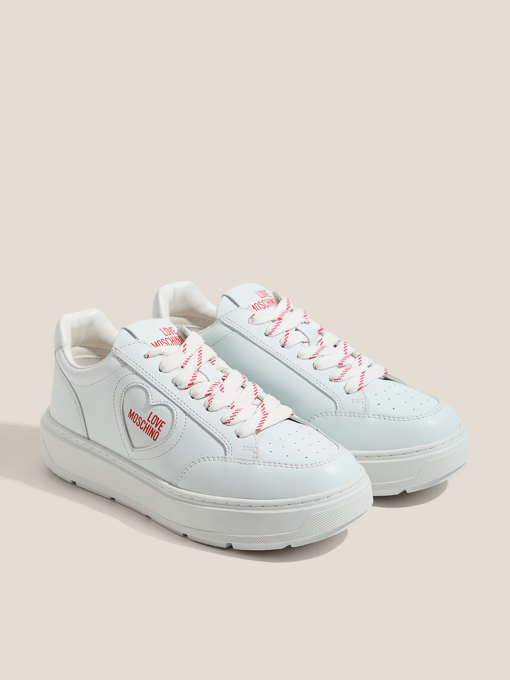 Женские кеды LOVE MOSCHINO BOLD LOVE Артикул 4562611, белый  фото 2