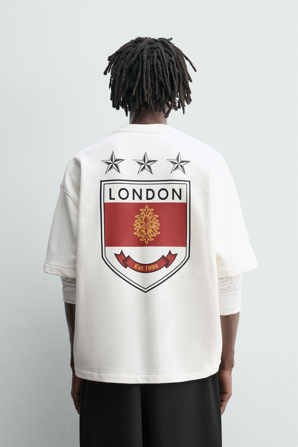 SHIELD PRINT SWEATSHIRT - Zara фото 2